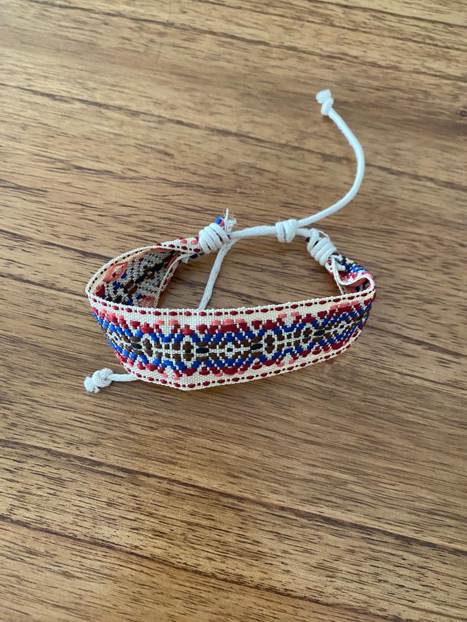 새제품) 자수팔찌