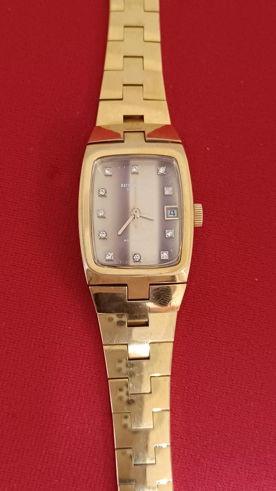 레이몬드웨일오토금장시계