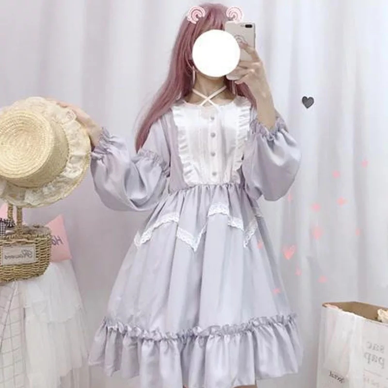 릴리 블로썸 공주풍 원피스 (드라이 라일락)