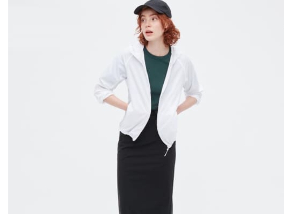 택포)유니클로 바람막이