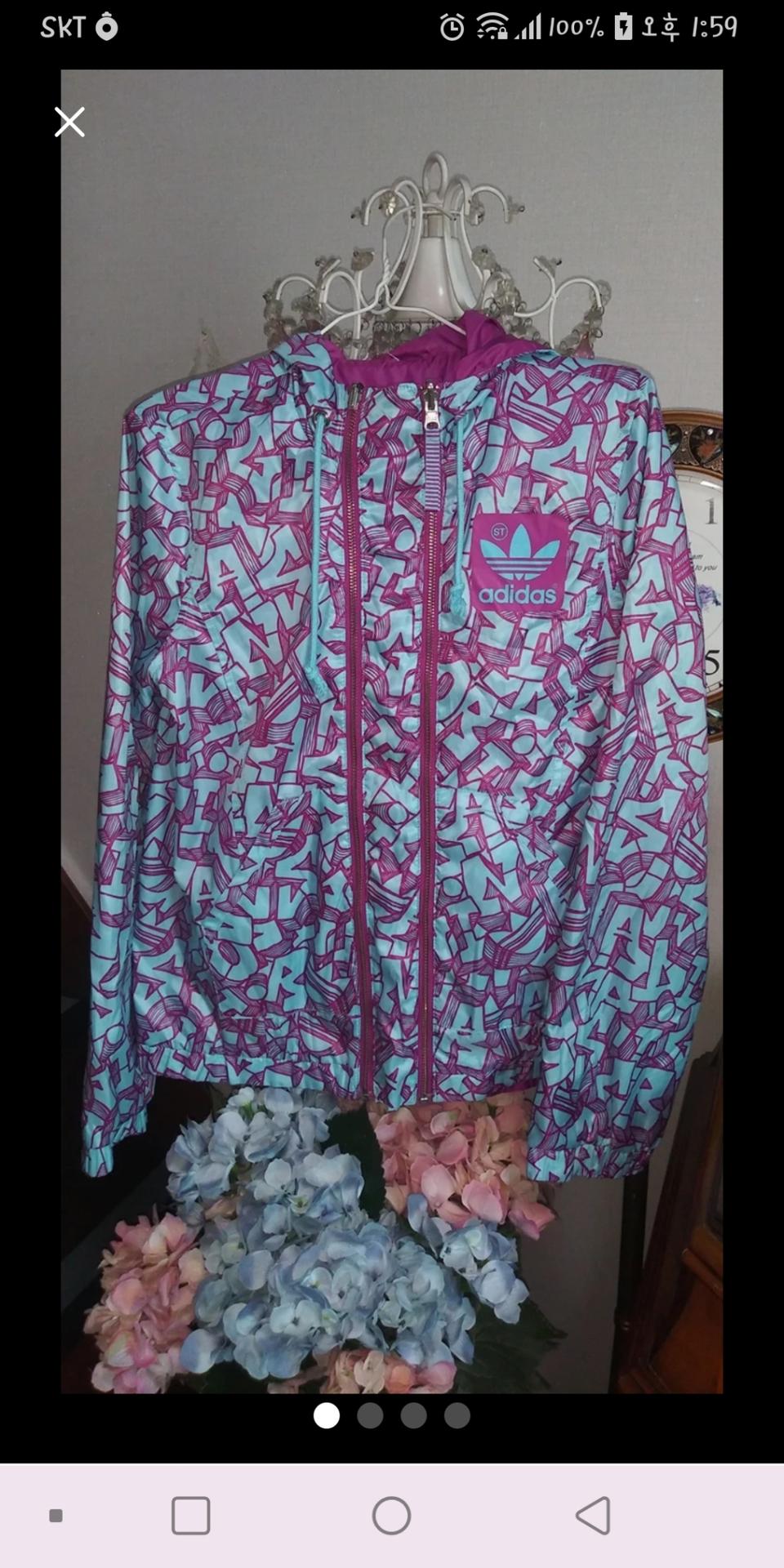 아디다스 바람막이자켓