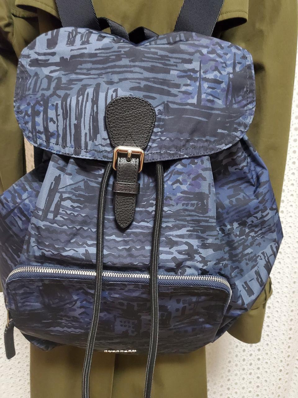 버버리 나일론 백팩