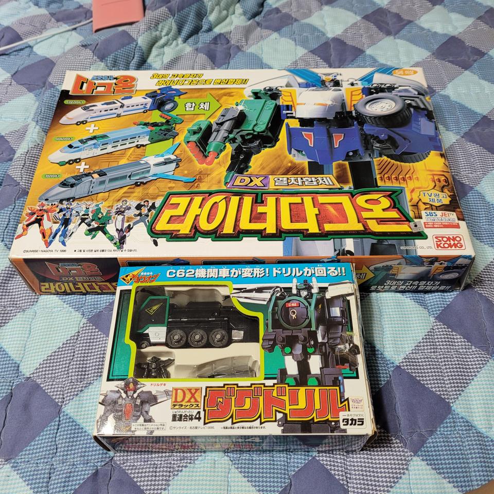 [피규어] [용자물] DX 수퍼 라이너다그온 각본 팝니다.