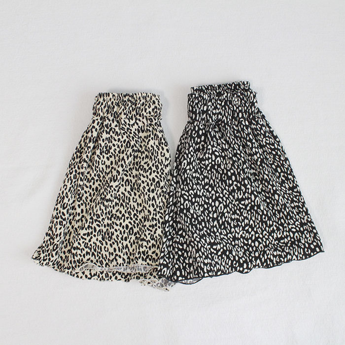 호피 플리츠 치마바지 2컬러