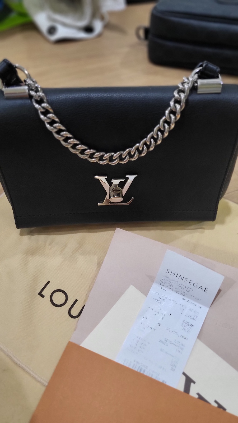 루이비통 My락미bb가방 정품 블랙 마이락미