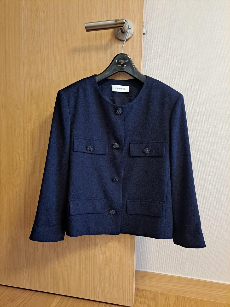 쉬즈미스간절기트위드쟈켓