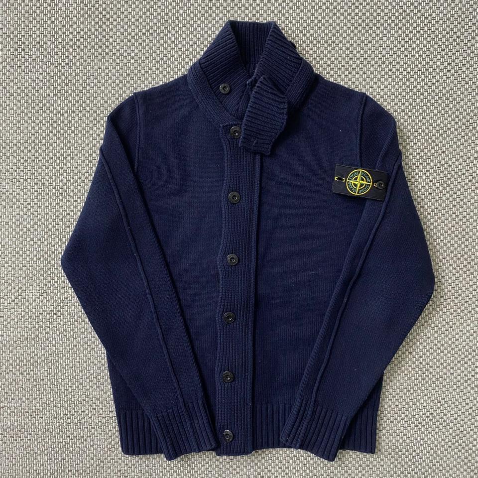 스톤아일랜드 이중 니트집업