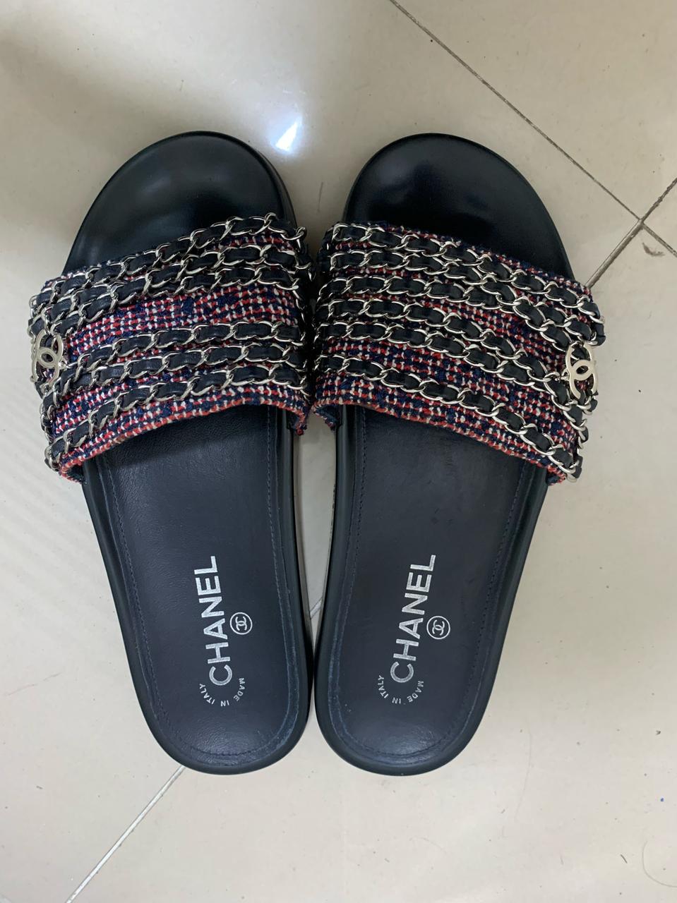 샤넬 슬리퍼 39