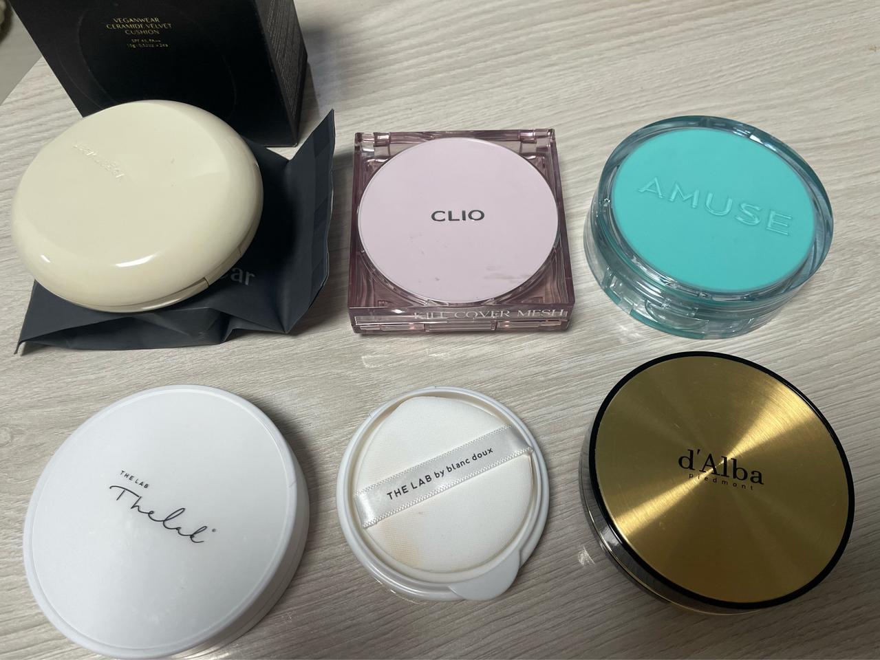 쿠션 파운데이션 모음 !! (5회 미만 사용 거의 새상품)