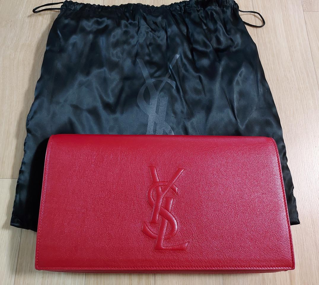 입생로랑 클러치백 정품