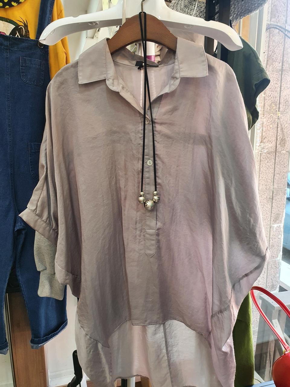 여성가오리핏브라우스