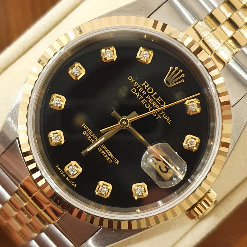 로렉스 데이저스트 16233 블랙 텐포인트 쥬빌레 콤비