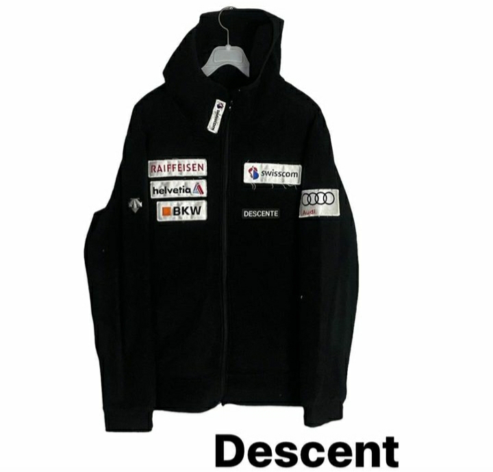 데상트 후드집업 XXL