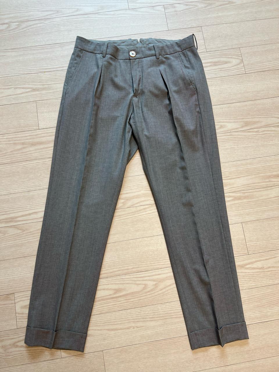 볼리올리 / 울 스프레이 다잉 팬츠 / 48