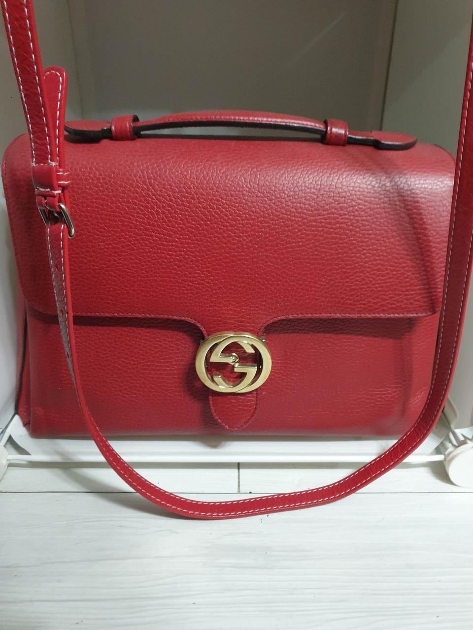 구찌 라지 탑핸들 정품