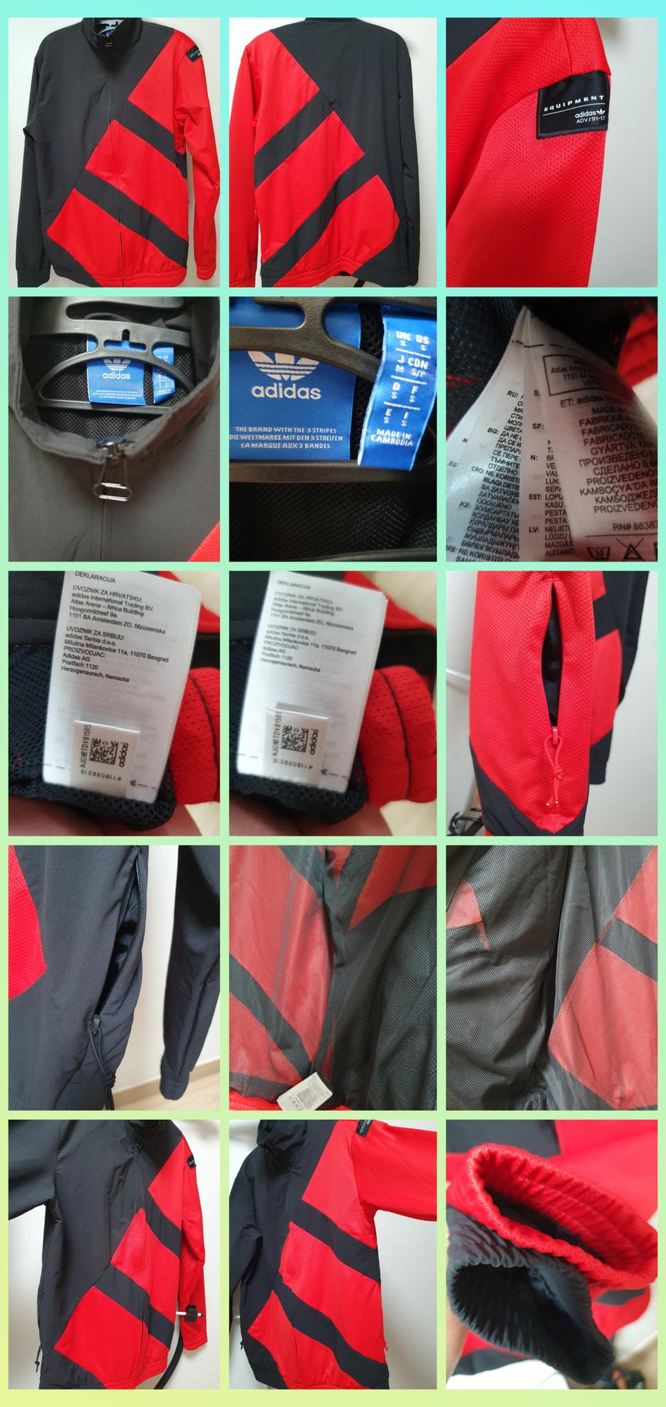 아디다스 자켓 사이즈95  남녀공용