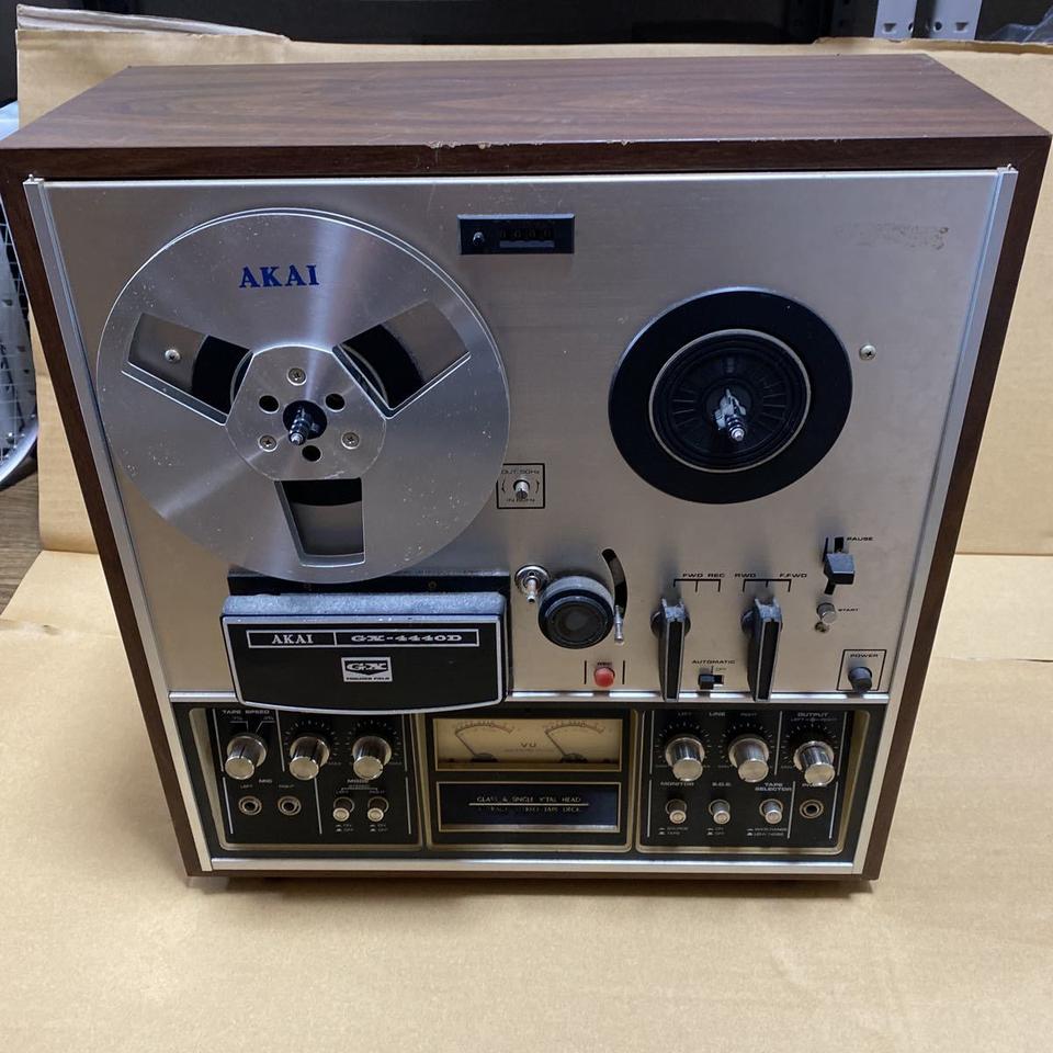 [동작 극미품] 아카이 Akai Gx-4440D 오픈 릴 데크