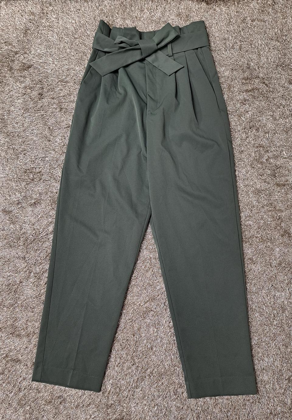 h&m 배기 바지 슬랙스 36