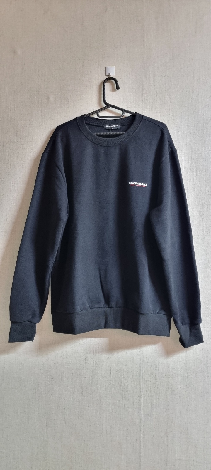 4. (새 상품) (배송비포함)밴웍스 맨투맨