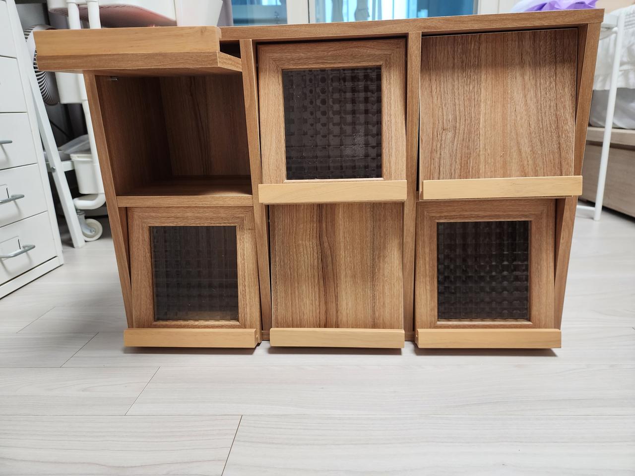 마켓비 미니수납장 6문