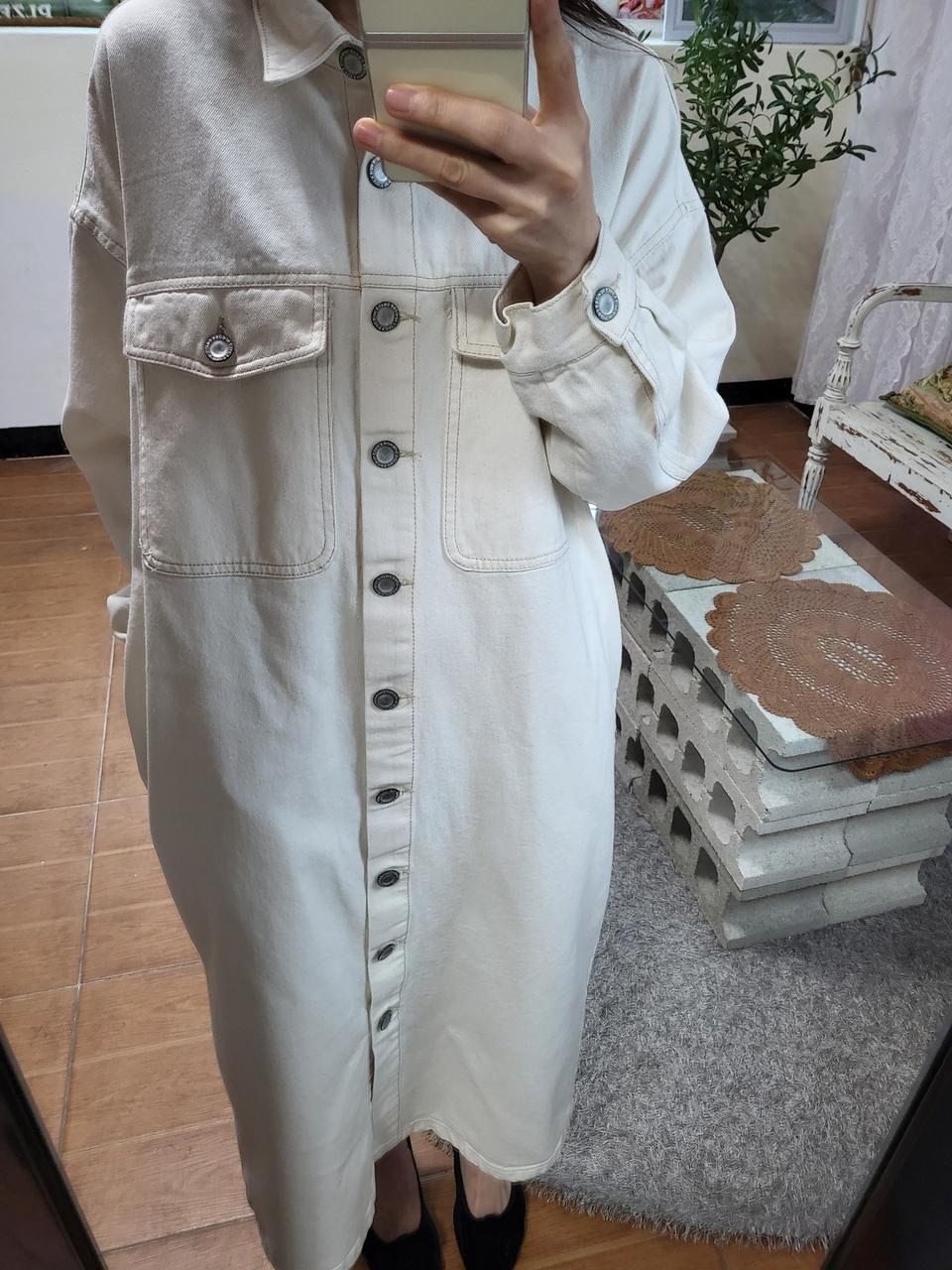 데님 원피스겸자켓