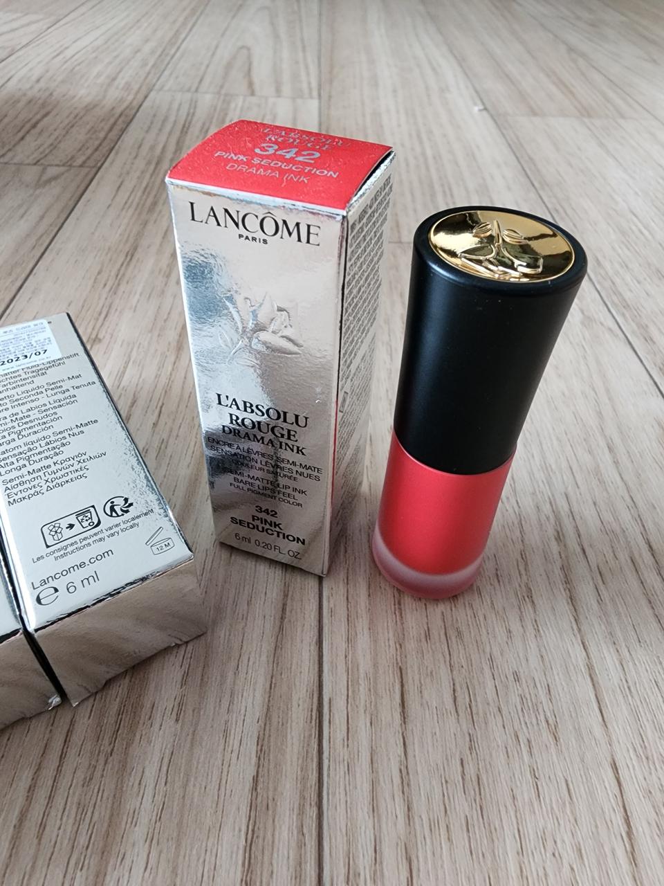 랑콤 압솔뤼 루즈 드라마 잉크 틴트