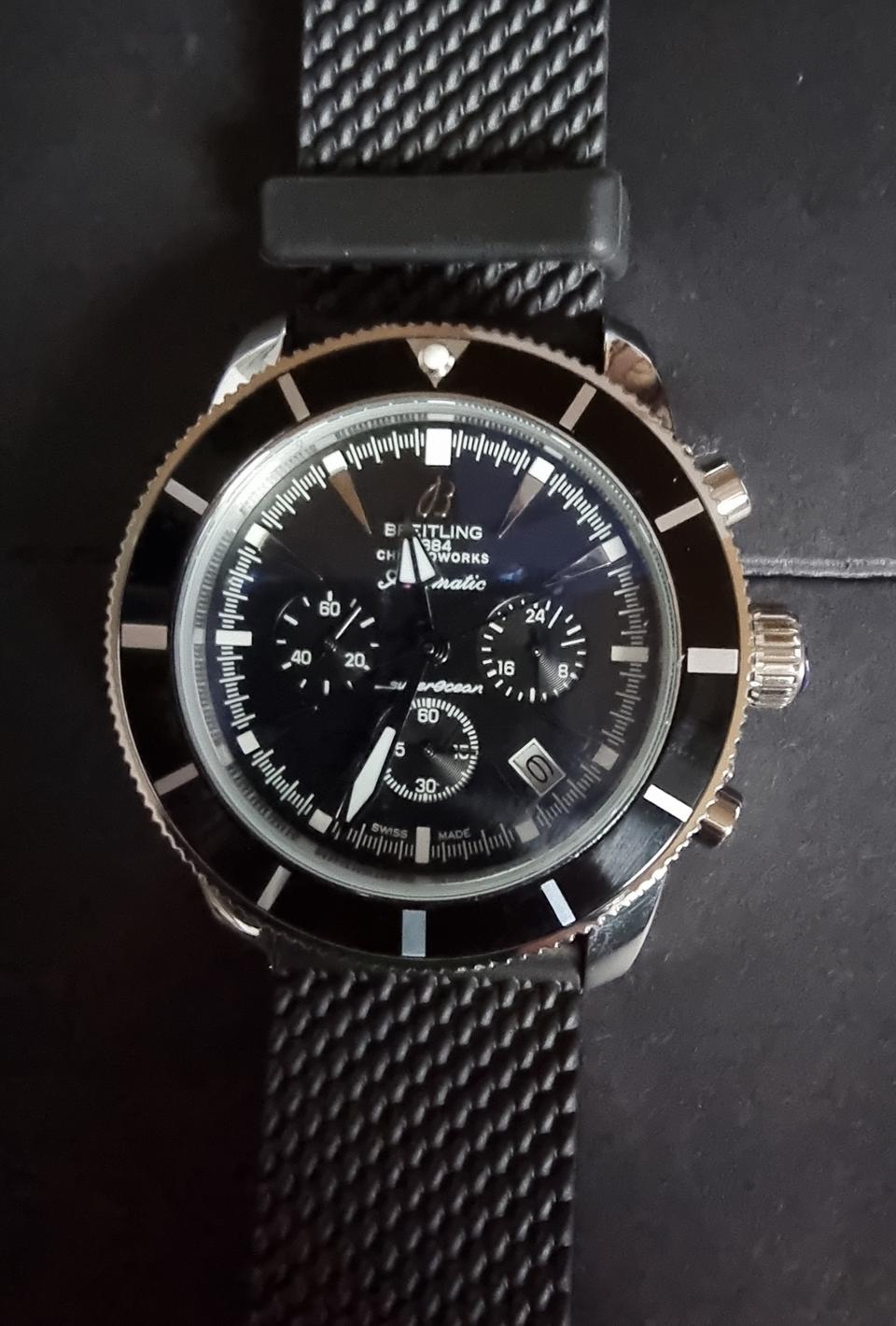 크로노그래프 남성 시계