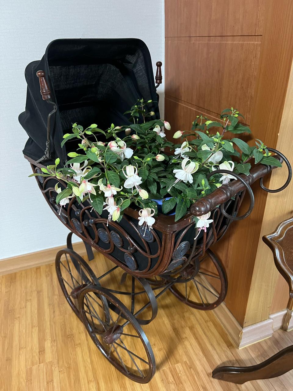 1960년대 이전 영국에서 만든 우드 유모차