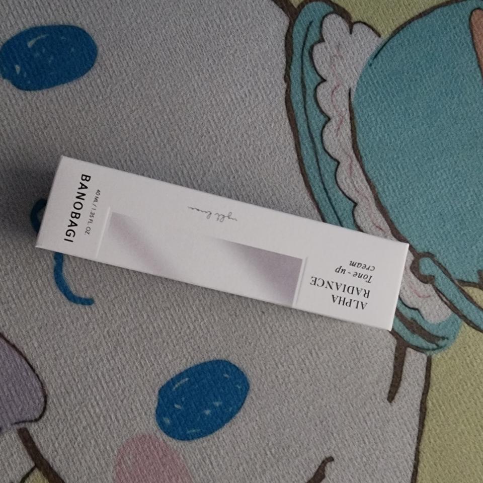 바노바기 알파래디언스 미백 톤업 크림 40ml/ 빙하수 눈부신 순백 유리