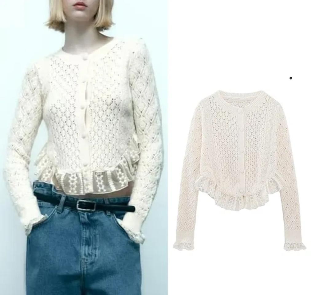 레이스가디건 새상품