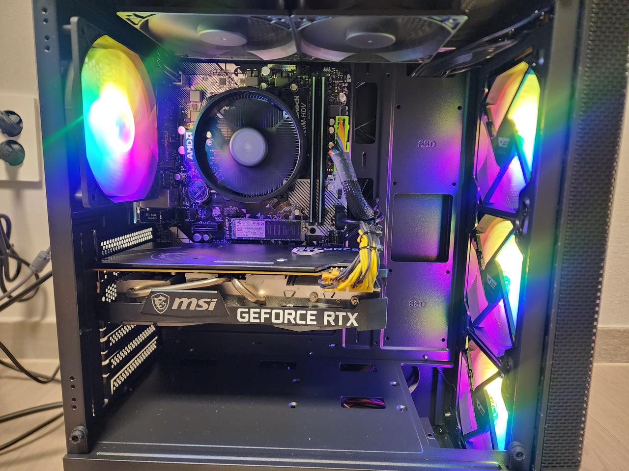 라이젠 5600 rtx3060ti 가성비좋는 게이밍컴퓨커