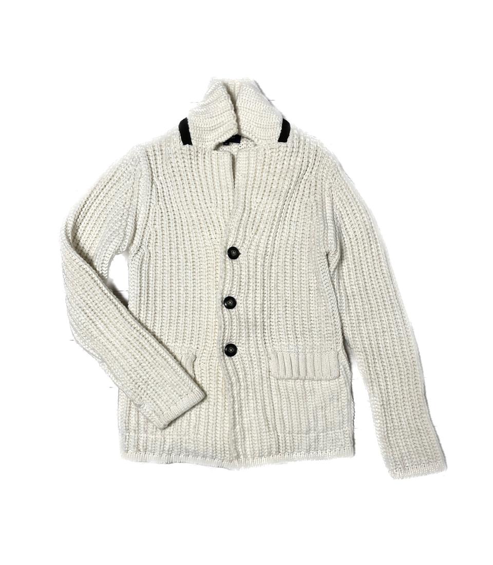 빈티지 아이보리 가디건