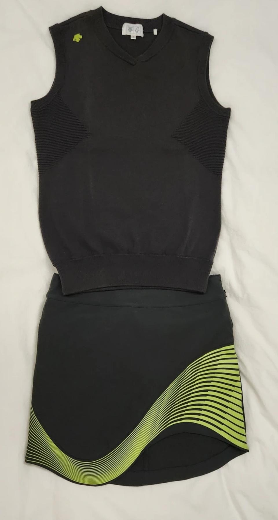 데상트골프 베스트, 스커트 세트