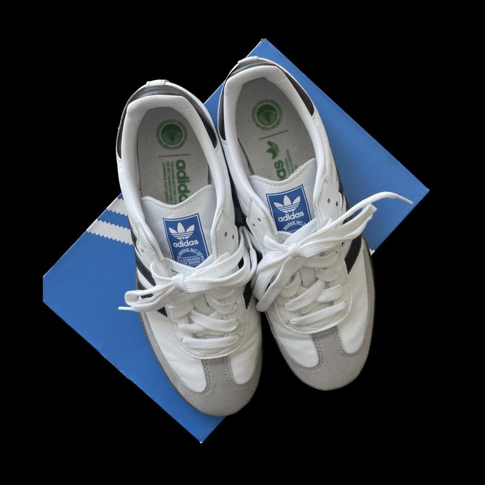 아디다스 삼바 비건 화이트 240