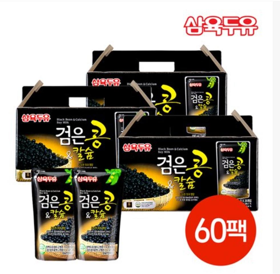삼육두유 검은콩  190ml 60팩