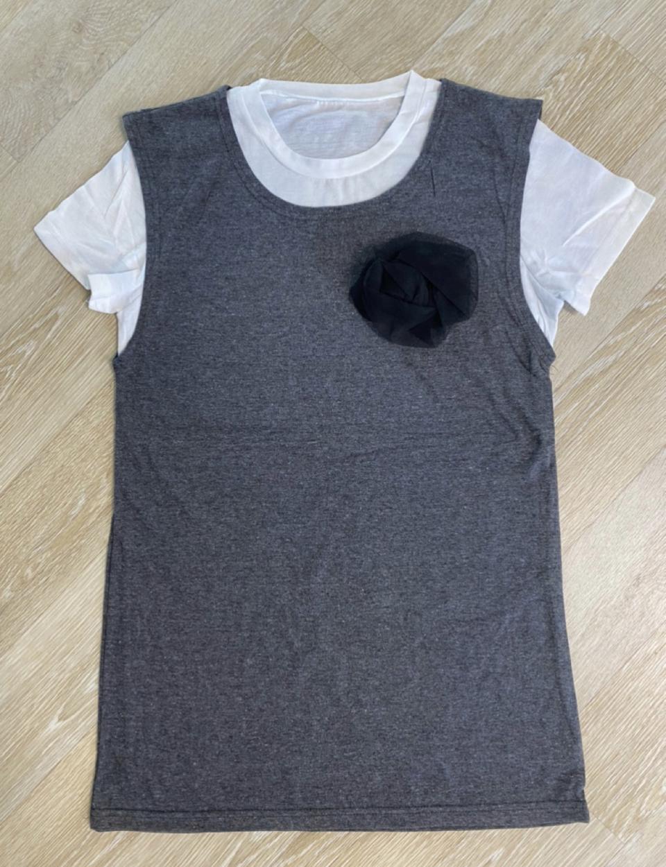 [새상품] 면 스판 티셔츠