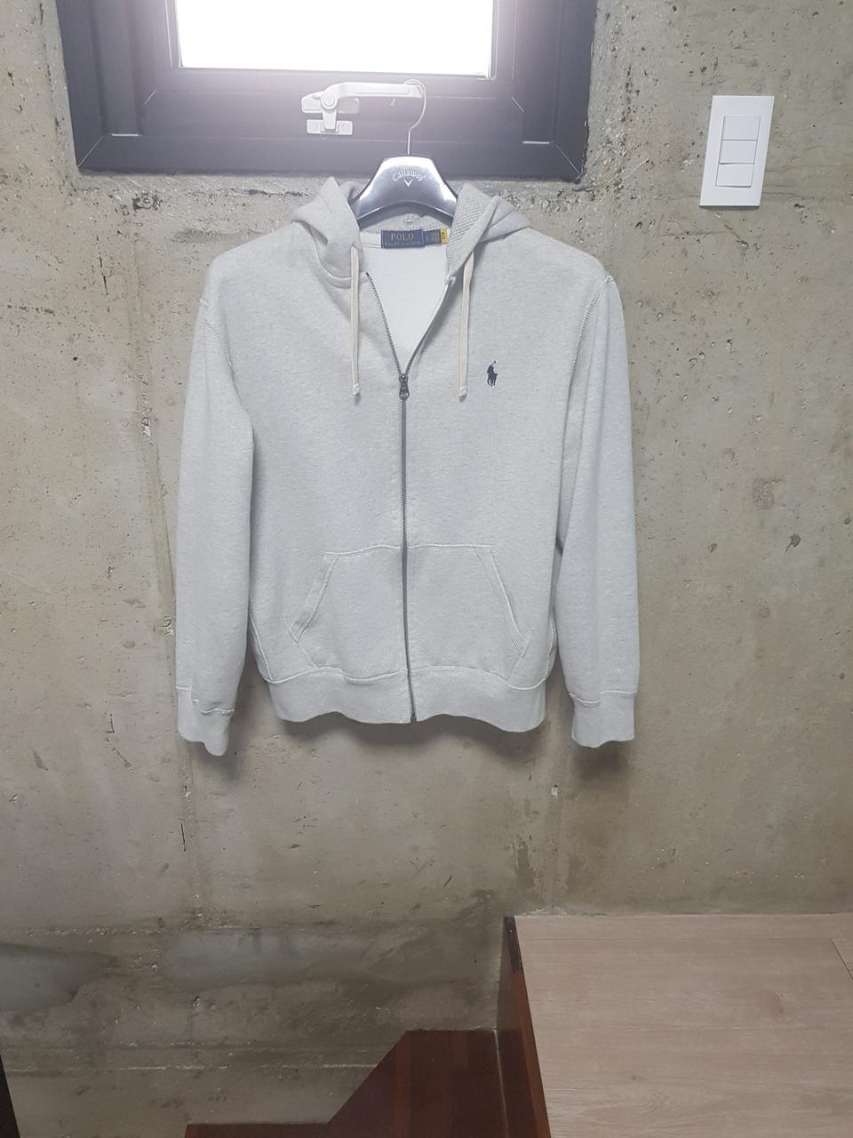 폴로 후드 집업 100