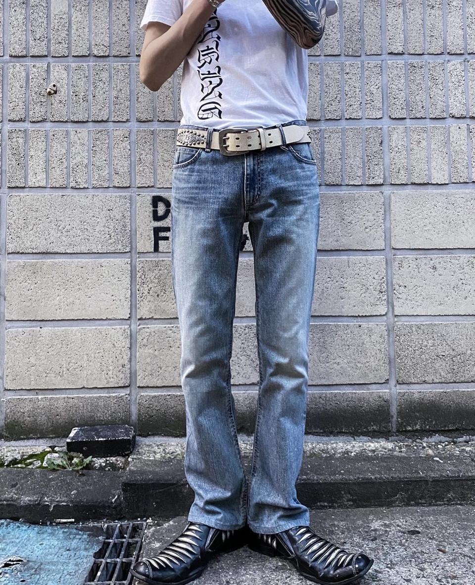 something 부츠컷 데님 팬츠