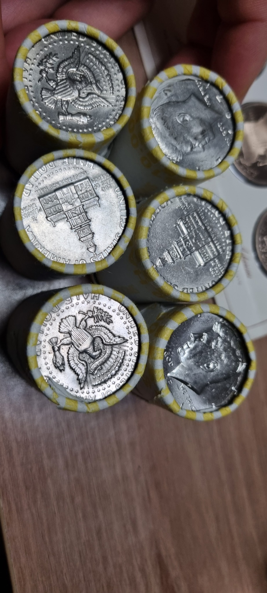 케네디 롤 6롤 120개 코인