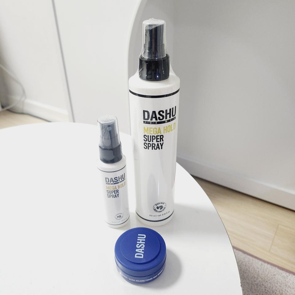 다슈 포맨 프리미엄 메가홀드 슈퍼 스프레이250ml+50ml+헤어왁스1