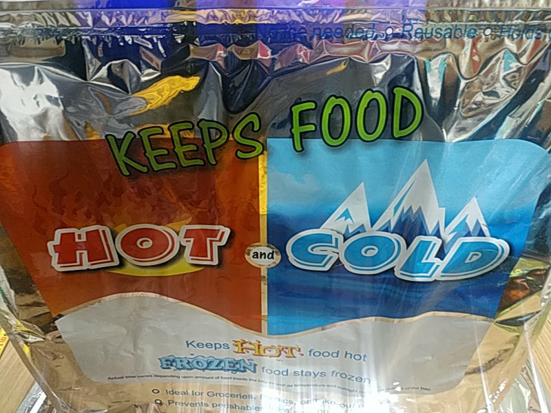 월드레포츠 간편 보온보냉백10개 50 cm 48.5 cm