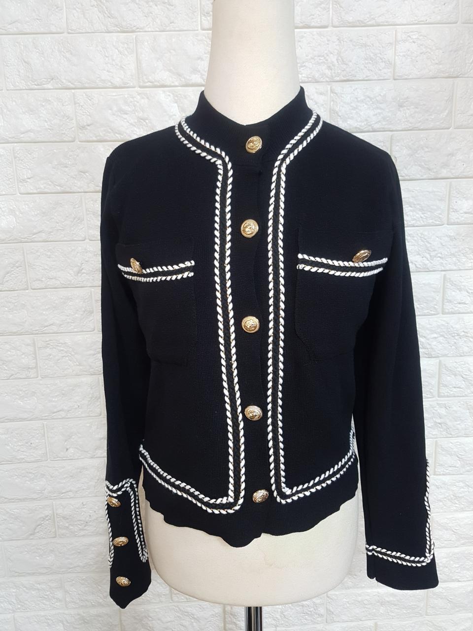 크롭 니트가디건(55사이즈)