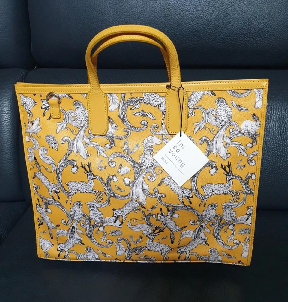 매직나이트 옐로우패션 가방