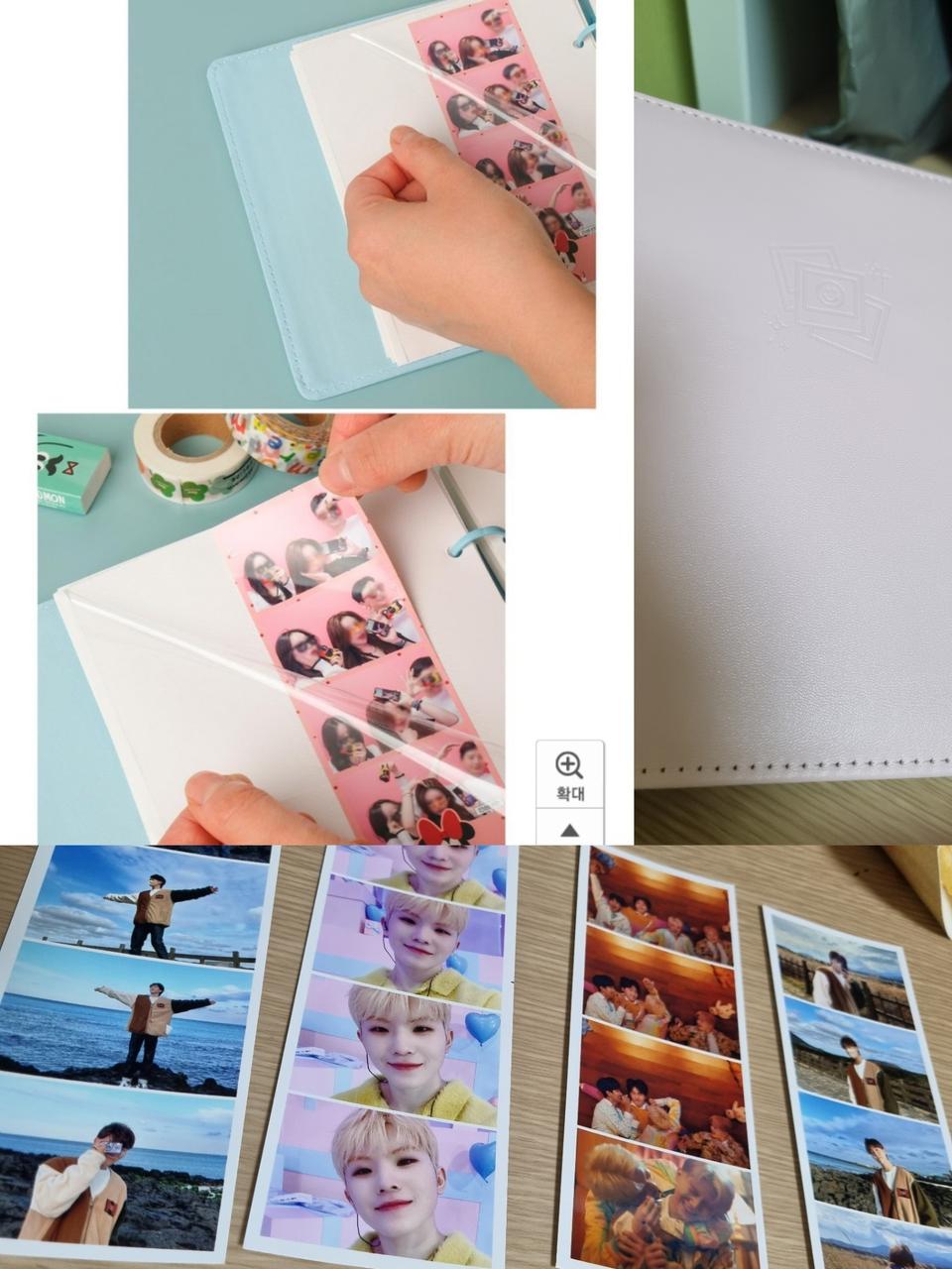 승관우지인생네컷+앨범 포토북 사진 구성 그대로
