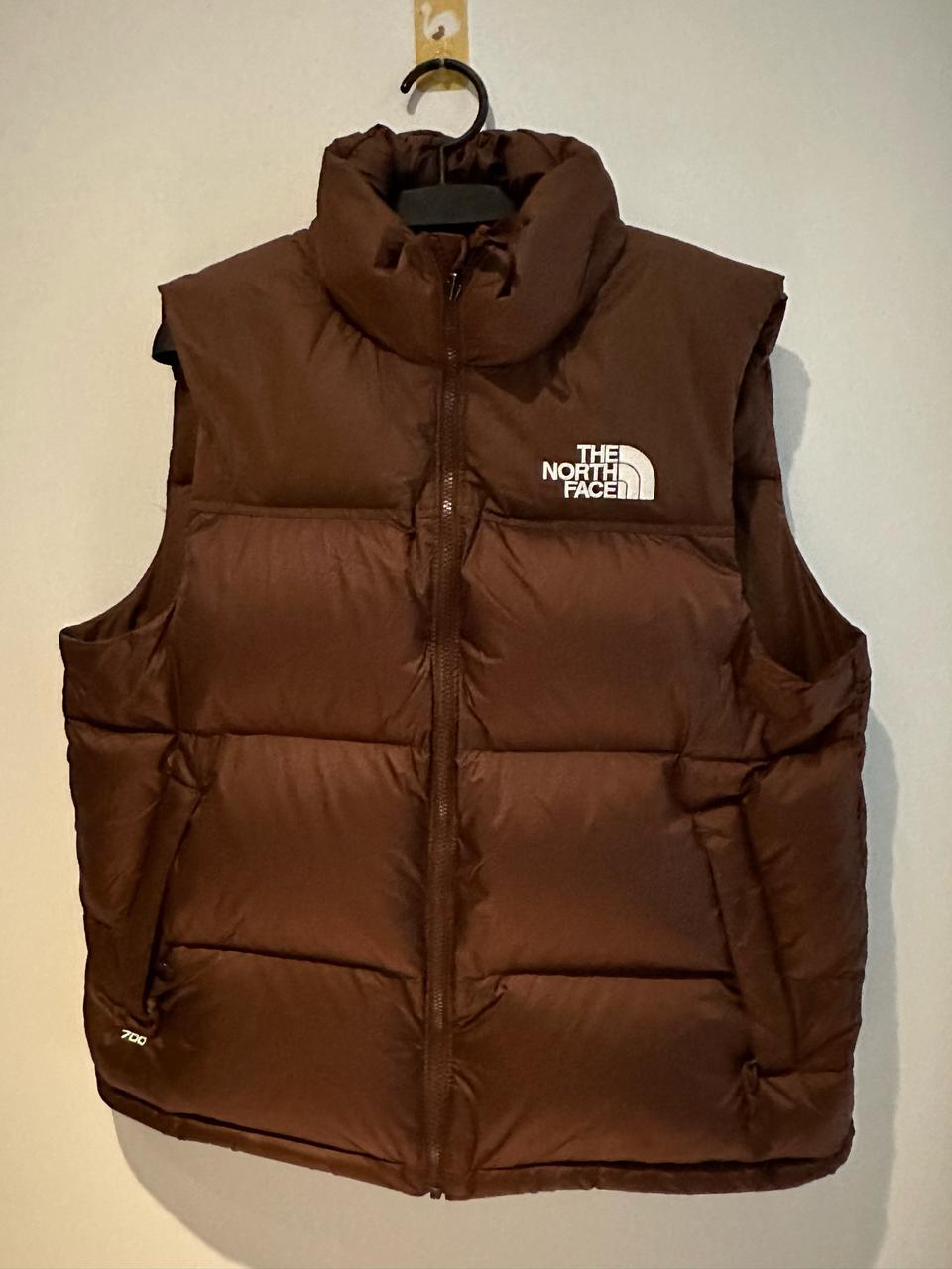 노스페이스 눕시 베스트 패딩 조끼 다크 오크 (L)