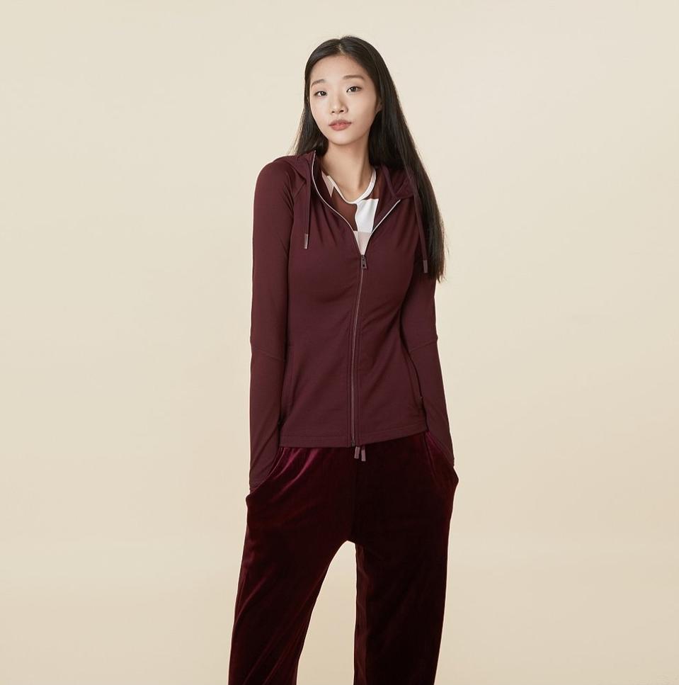 정가 49900원 자연주의 스포츠 후드 가디건 1장