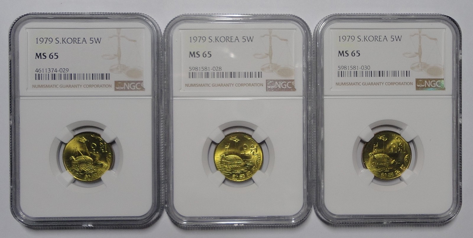 79년 5주 65등급 특년도