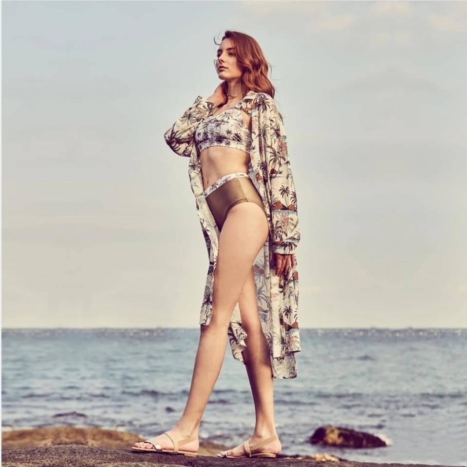 택달린 새상품 비키니 수영복  택정가 109000원E0SLOLB04BEG