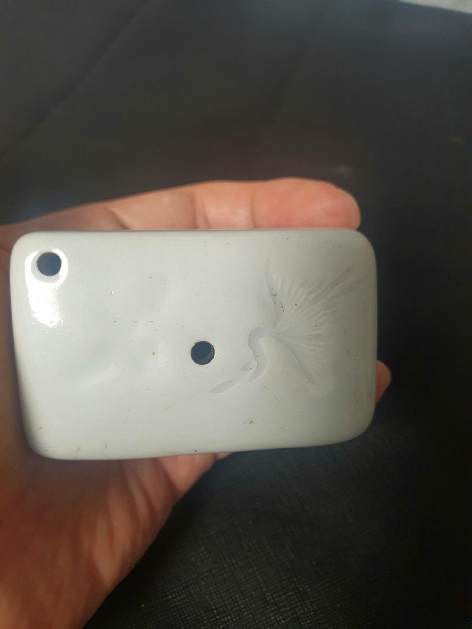 무료배송) 귀한 백자 연적 도자기