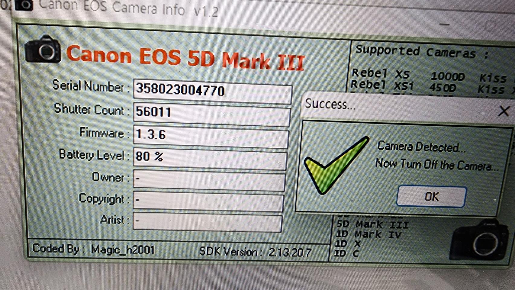 캐논 5dmark3 정품중고 판매합니다